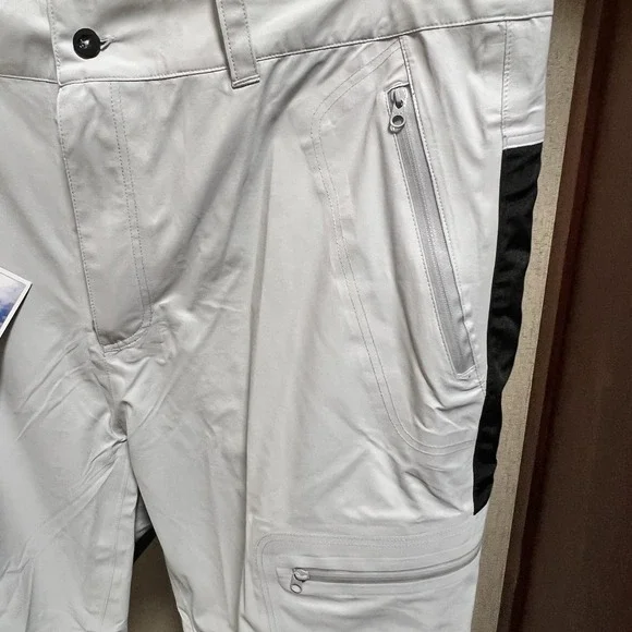 Atlantis WeatherGear Resolute Sailing Pants Men's Lg White/Black Deadstock NWT